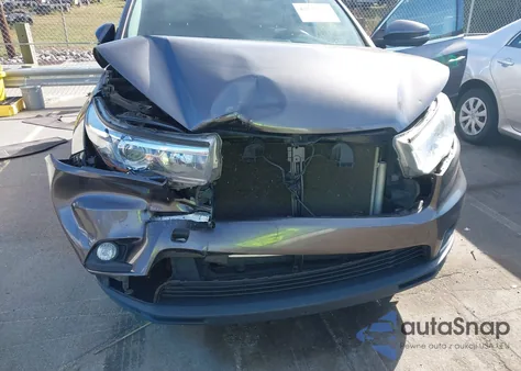 2015 Toyota Highlander Xle V6 из США, поврежденный, VIN 5TDKKRFH2FS062638